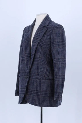 Blazer Ba&Sh Bleu en Laine