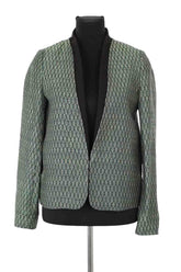 Blazer Bash Vert en Lin, taille S - Seconde Main