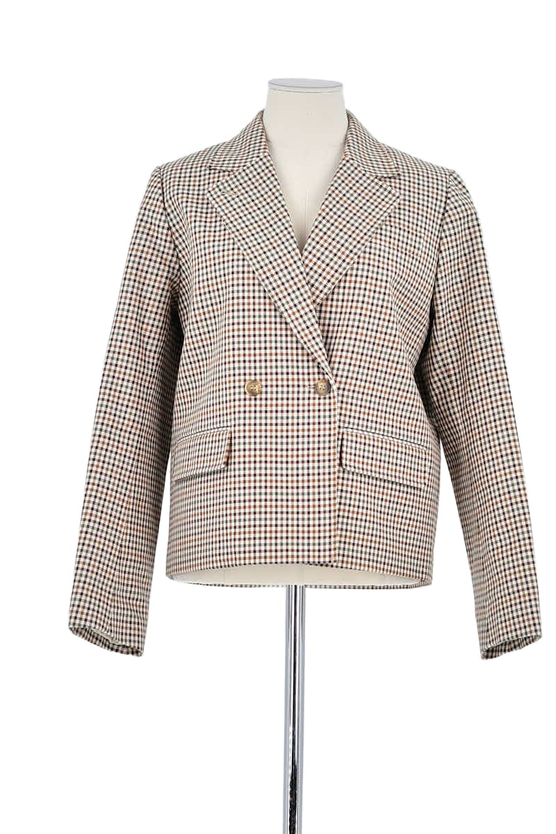 Blazer Bonpoint Beige en Coton, taille XS - Seconde Main
