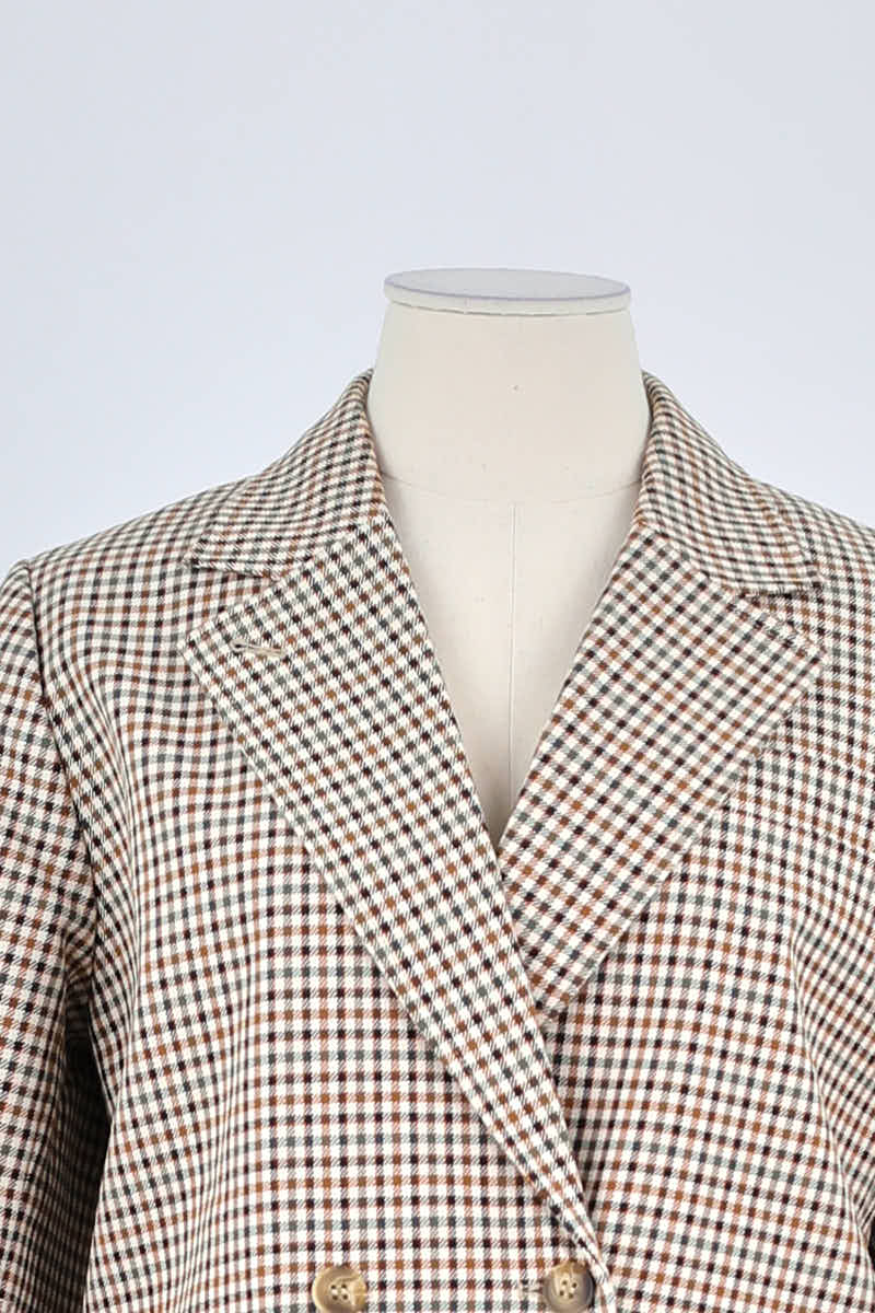 Blazer Bonpoint Beige en Coton