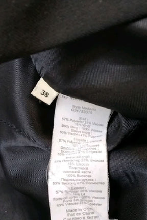 Blazer By Malene Birger Noir en Polyester