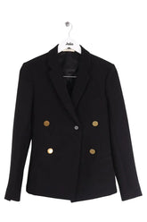 Blazer Celine Noir en Laine, taille S - Seconde Main