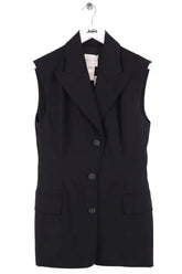 Blazer Celine Noir en Laine, taille S - Seconde Main