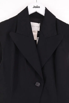 Blazer Celine Noir en Laine