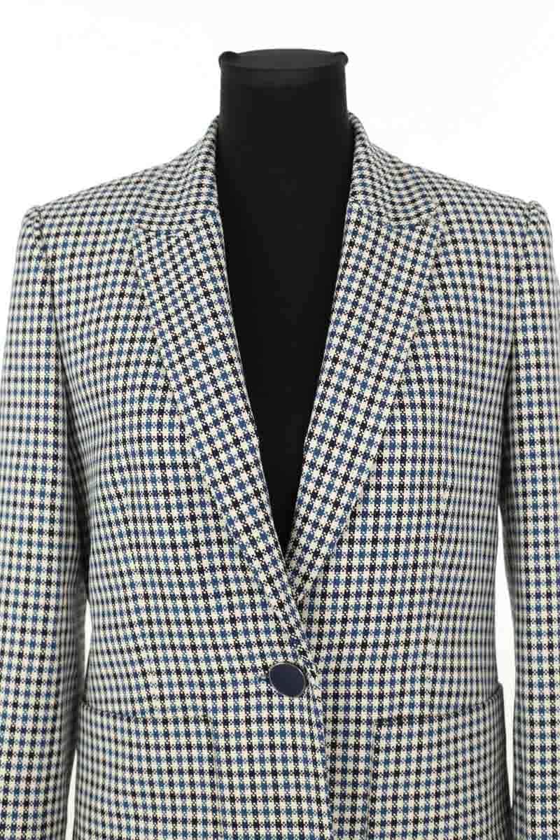 Blazer Claudie Pierlot Bleu en Coton