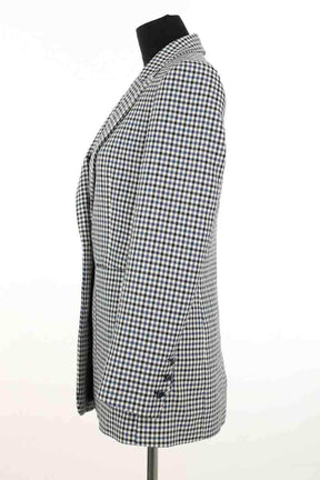 Blazer Claudie Pierlot Bleu en Coton