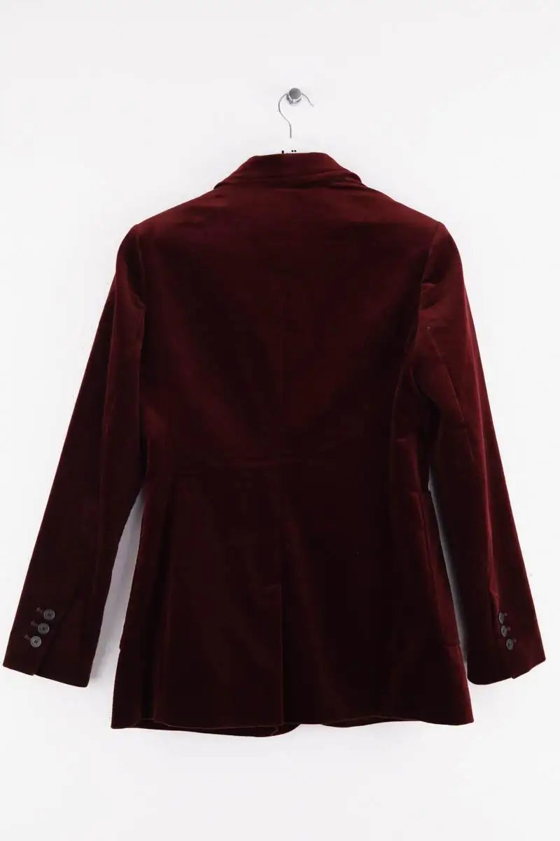 Blazer Claudie Pierlot Bordeaux en Coton