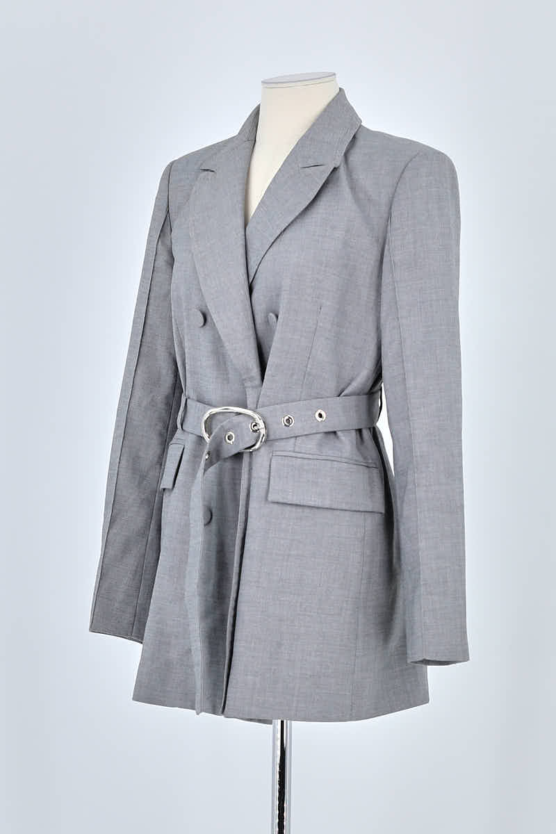 Blazer Claudie Pierlot Gris en Polyester