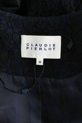 Blazer Claudie Pierlot Marine en Coton