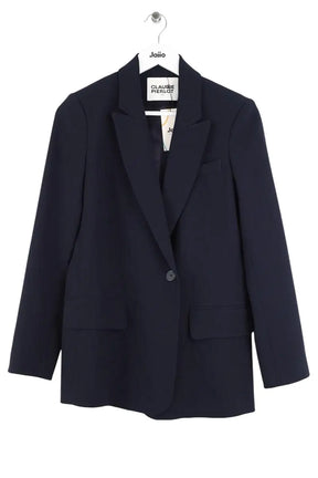 Blazer Claudie Pierlot Marine en Polyester, taille S - Seconde Main