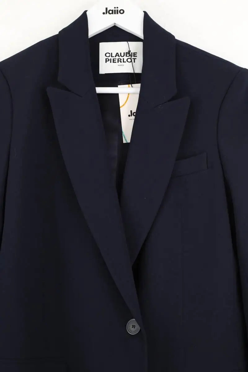 Blazer Claudie Pierlot Marine en Polyester