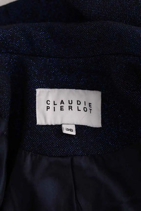 Blazer Claudie Pierlot Marine en Synthétique