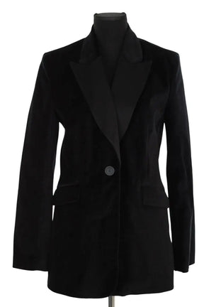 Blazer Claudie Pierlot Noir en Coton, taille L - Seconde Main
