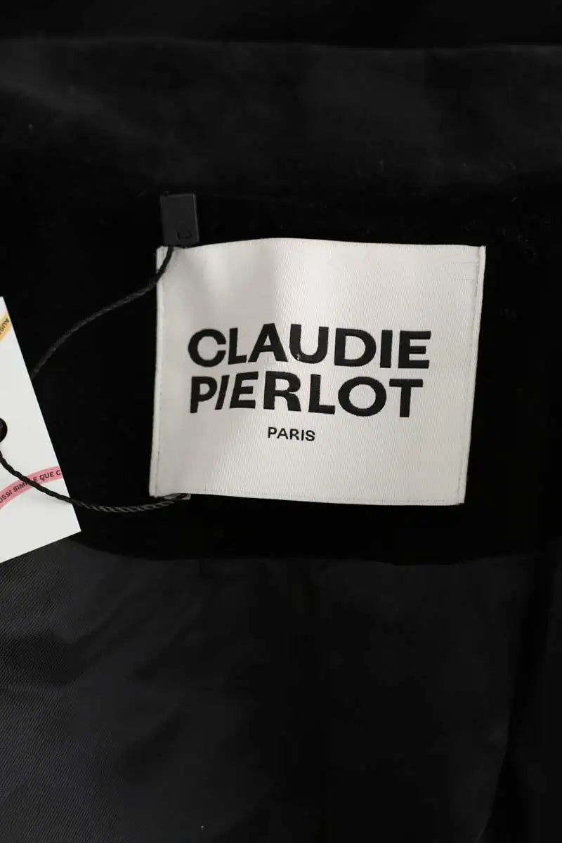 Blazer Claudie Pierlot Noir en Coton
