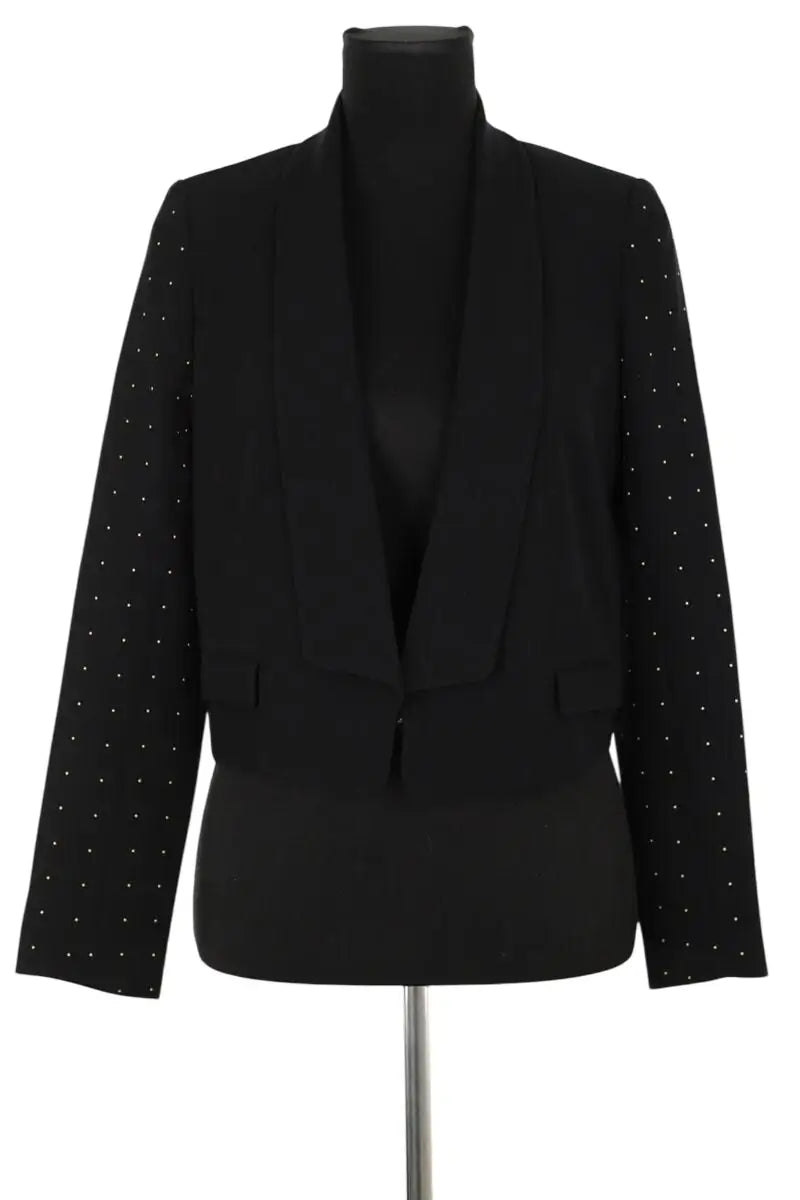 Blazer Claudie Pierlot Noir en Polyester, taille S - Seconde Main