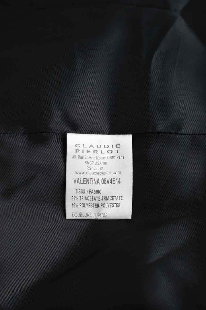 Blazer Claudie Pierlot Noir en Polyester
