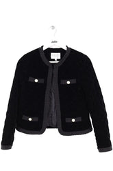 Blazer Claudie Pierlot Noir en Synthétique, taille S - Seconde Main