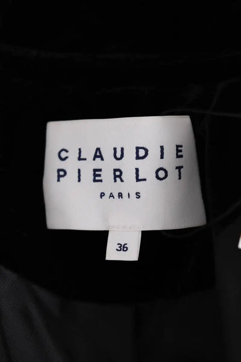 Blazer Claudie Pierlot Noir en Synthétique