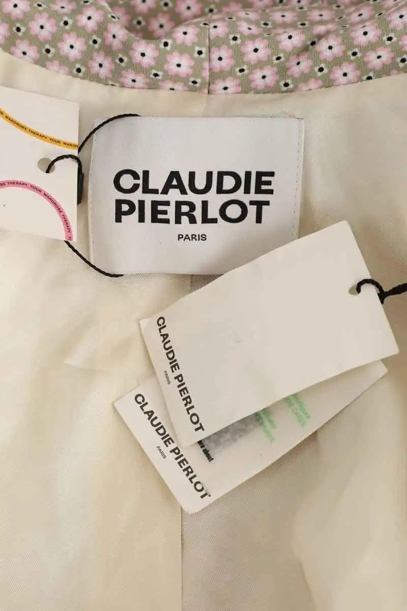 Blazer Claudie Pierlot Rose en Polyester