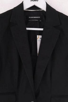 Blazer Club Monaco Noir en Coton