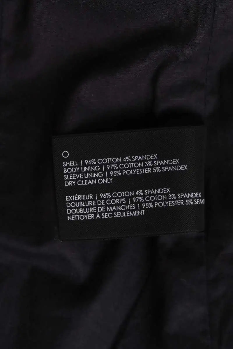 Blazer Club Monaco Noir en Coton
