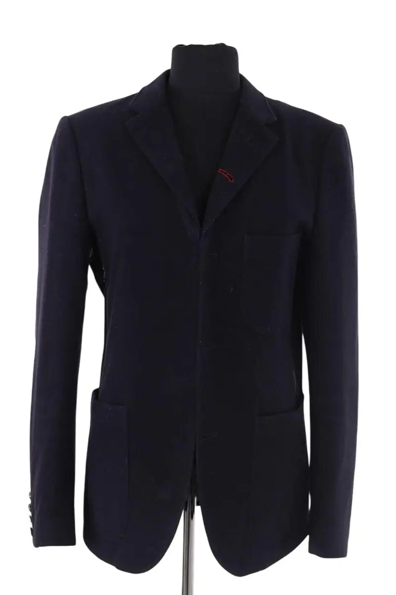 Blazer Comme Des Garçons Bleu en Laine, taille S - Seconde Main