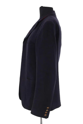 Blazer Comme Des Garçons Bleu en Laine