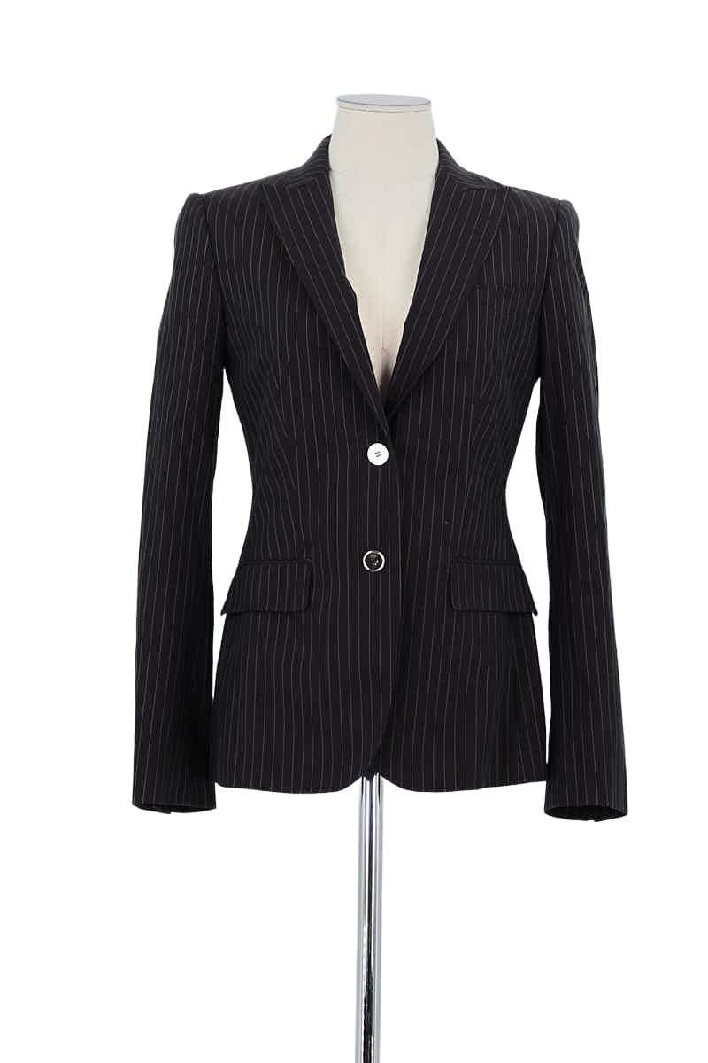 Blazer D&G Marron en Coton, taille M - Seconde Main