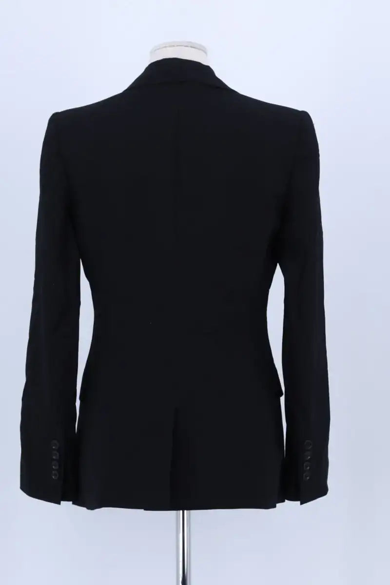 Blazer Dolce & Gabbana Noir en Laine