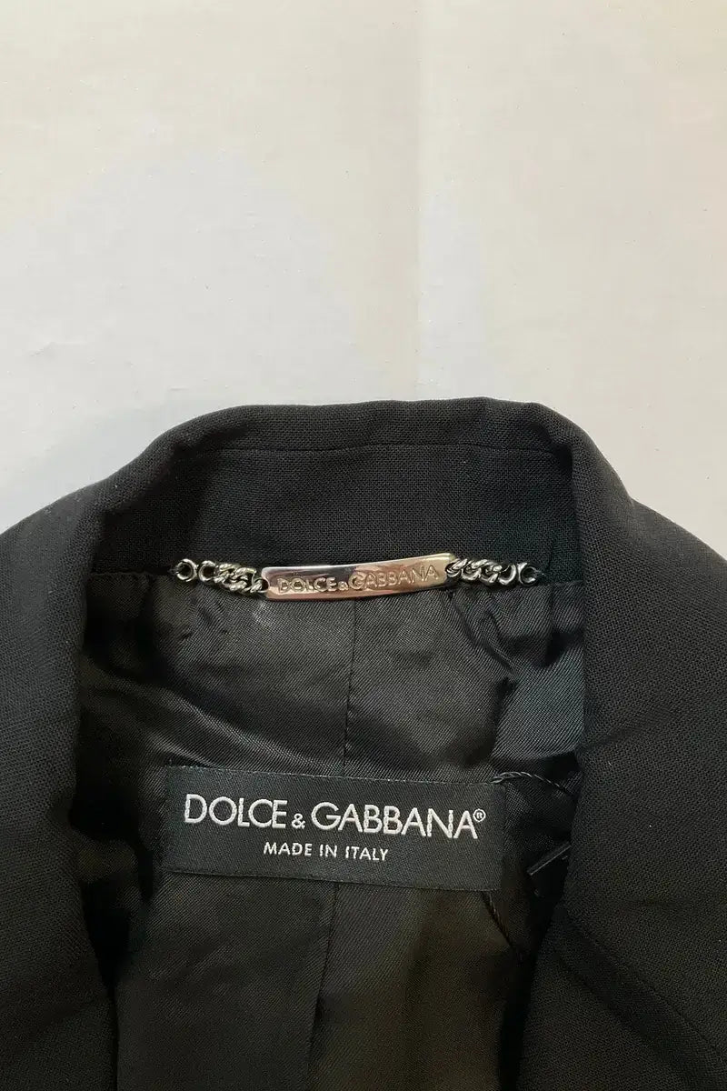 Blazer Dolce & Gabbana Noir en Laine