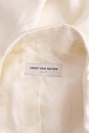 Blazer Dries Van Noten Beige en Viscose