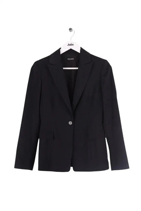 Blazer Elie Tahari Noir en Synthétique, taille M - Seconde Main