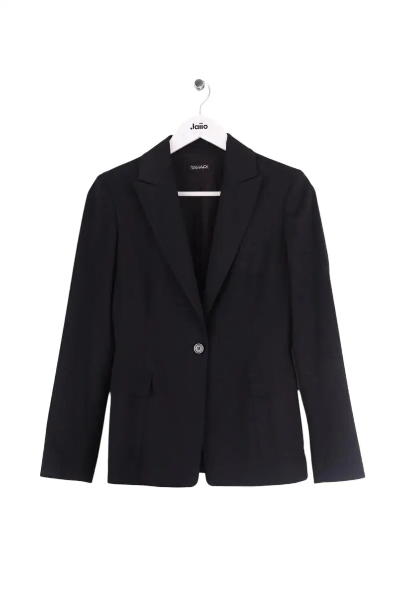 Blazer Elie Tahari Noir en Synthétique, taille M - Seconde Main