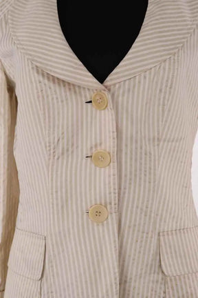 Blazer Emporio Armani Beige en Soie