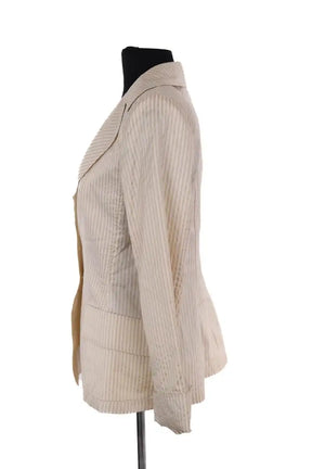 Blazer Emporio Armani Beige en Soie