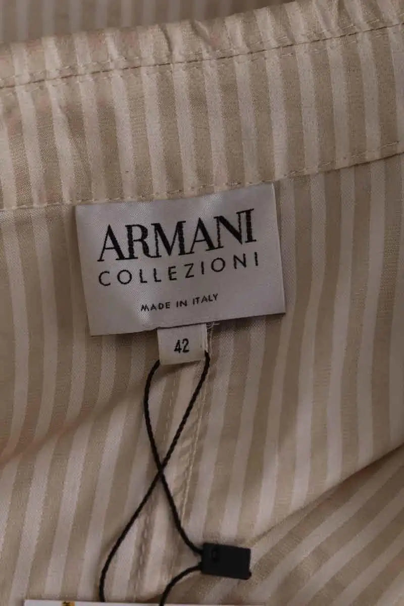Blazer Emporio Armani Beige en Soie