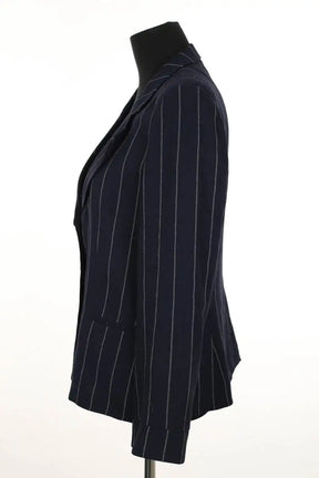 Blazer Emporio Armani Bleu en Viscose