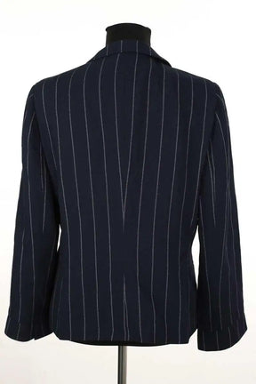Blazer Emporio Armani Bleu en Viscose