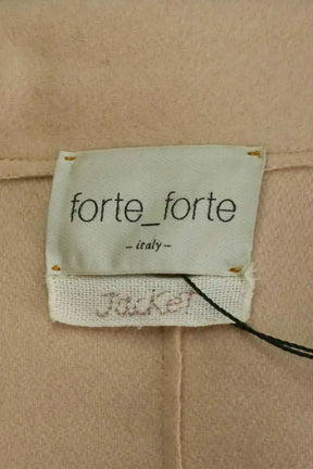 Blazer Forte_Forte Beige en Laine