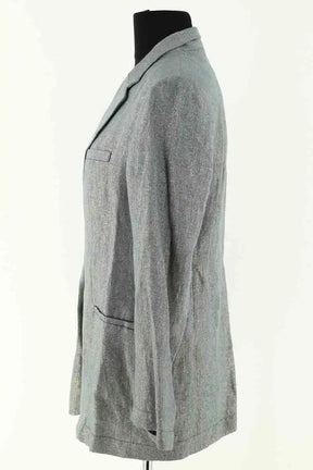 Blazer Forte_Forte Bleu en Lin