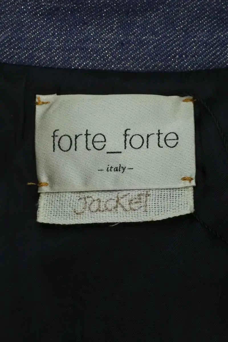 Blazer Forte_Forte Bleu en Lin