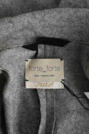 Blazer Forte_Forte Gris en Laine