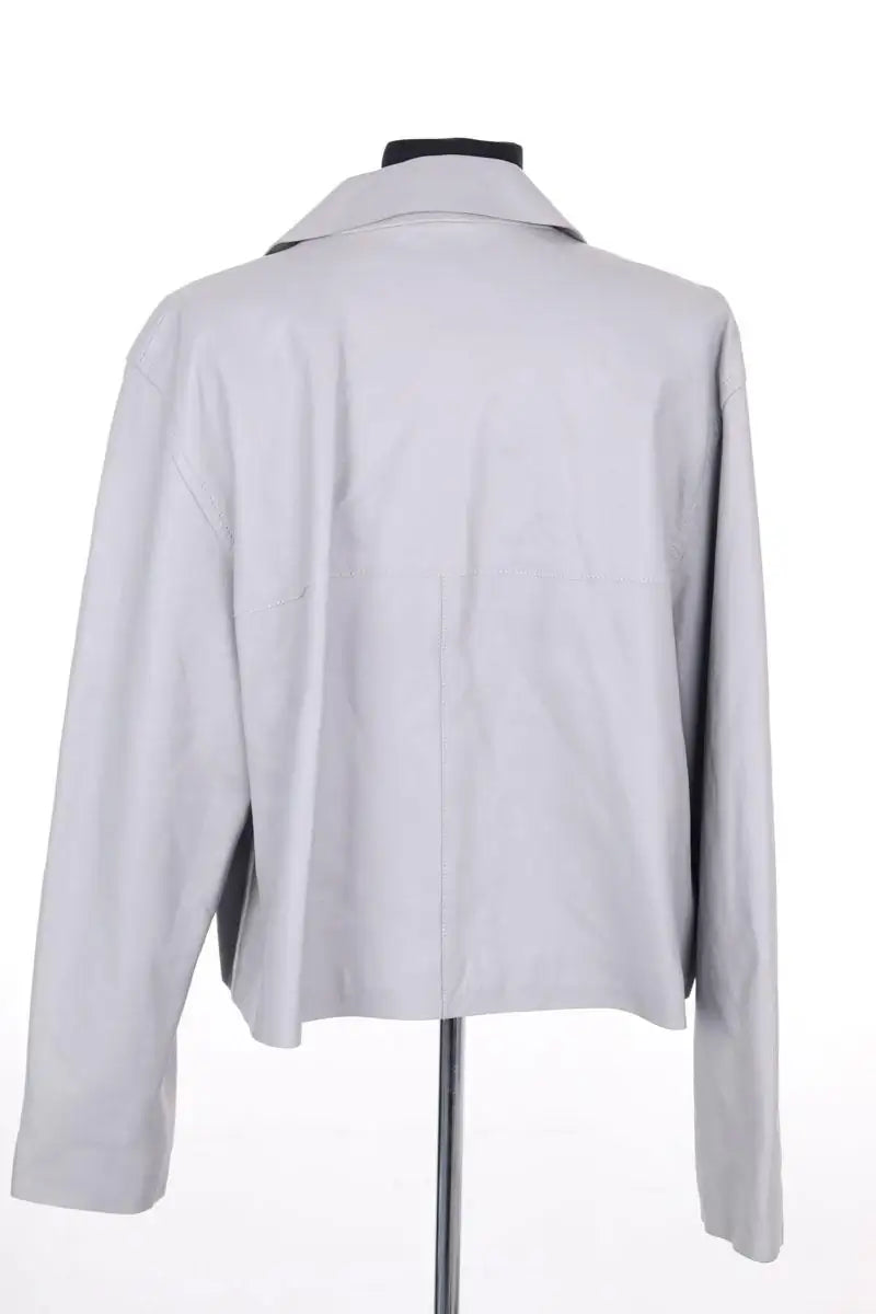 Blazer Gerard Darel Gris en Cuir