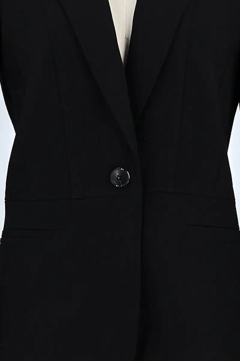Blazer Gerard Darel Noir en Polyester