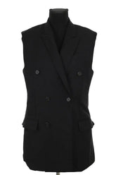 Blazer Givenchy Noir en Laine, taille XL - Seconde Main