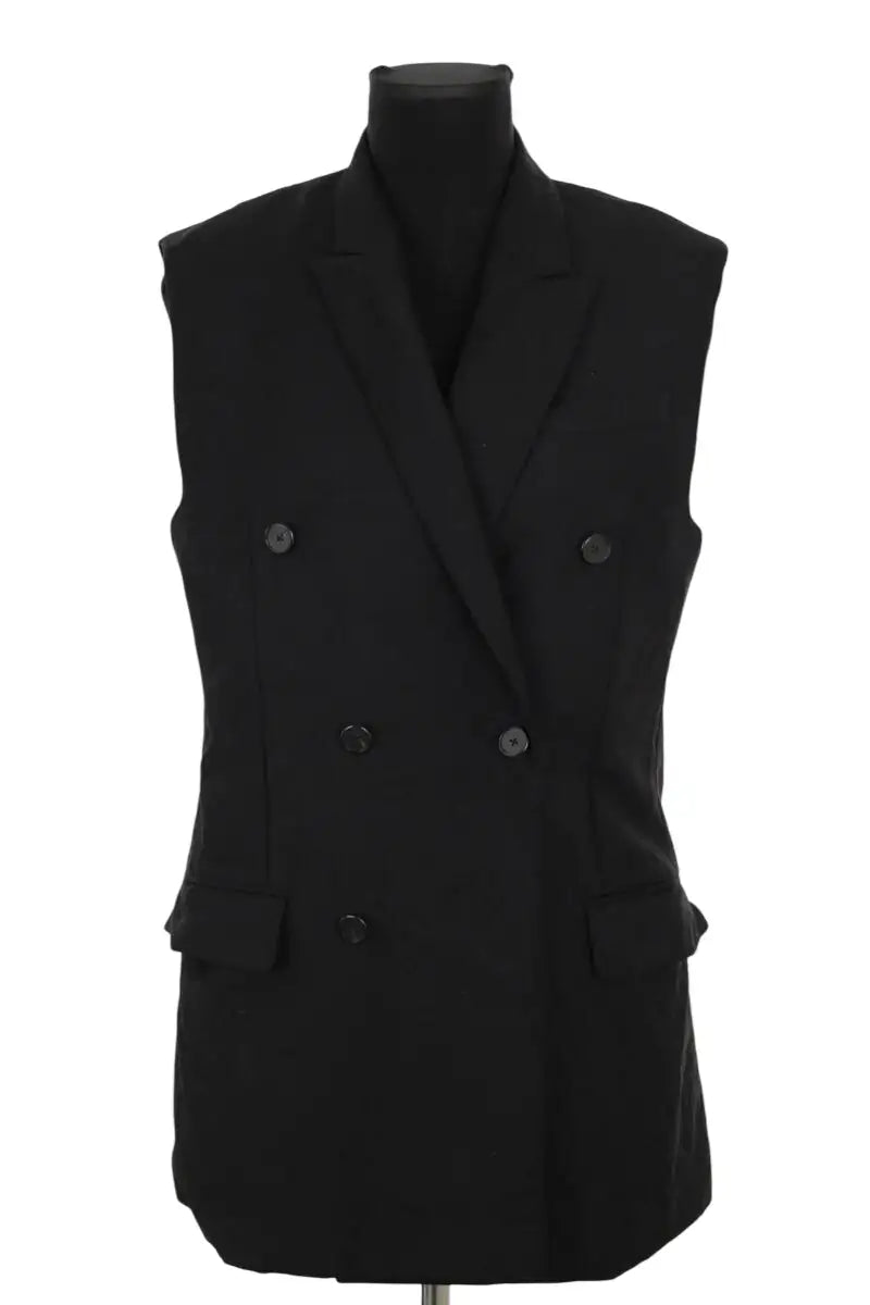 Blazer Givenchy Noir en Laine, taille XL - Seconde Main