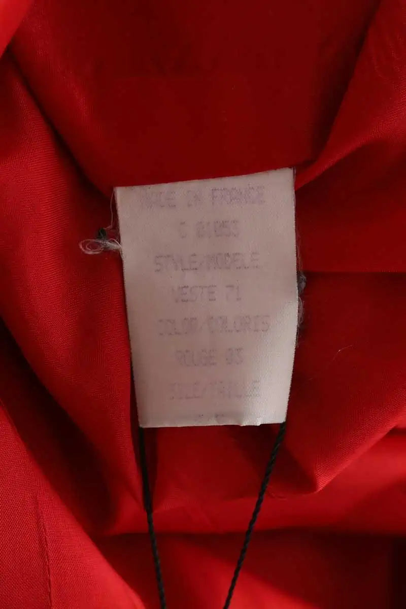 Blazer Givenchy Rouge en Laine