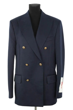 Blazer Golden Goose Marine en Coton, taille M - Seconde Main