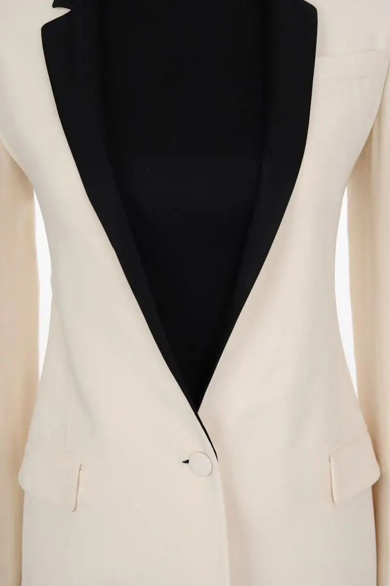Blazer Gucci Beige en Soie