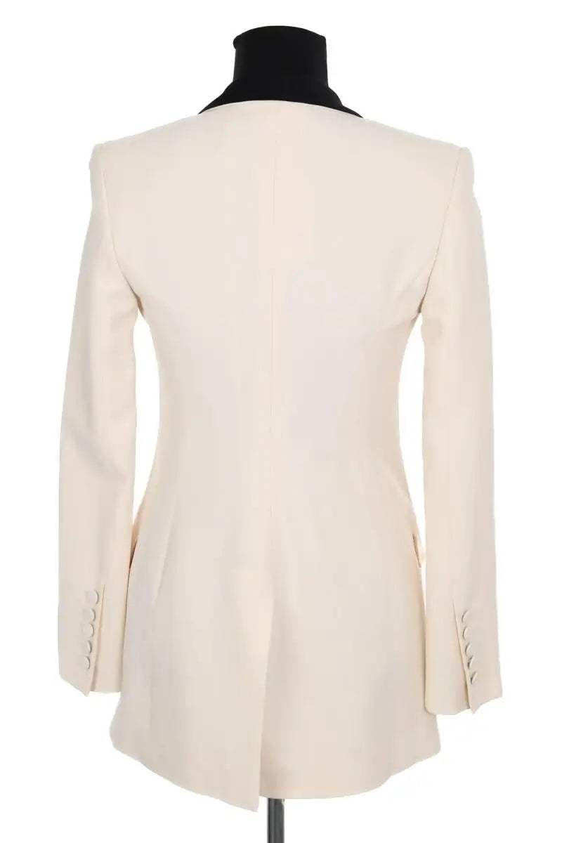 Blazer Gucci Beige en Soie
